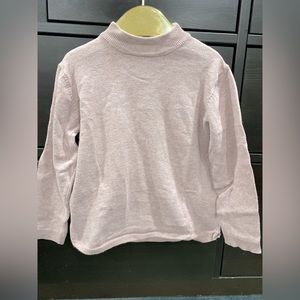 ZARA knit mock sweater in Mauve for toddler